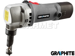 Nożyce do blachy prostej, falistej oraz trapezowej 500W - GRAPHITE (59G401)