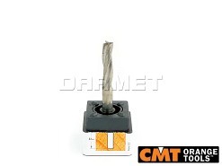 Frez spiralny wykańczający - pozytyw | 8 x 32 x 8 mm - CMT (193.081.11)