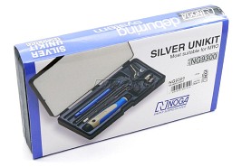 Zestaw gratowników SILVER UNIKIT - NOGA NG9300