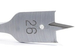 Wiertło płaskie 26 x 150 mm | łopatkowe do drewna | chwyt sześciokątny - LUNA 207211608