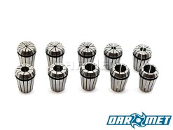 Oprawka zaciskowa do tulejek ER25 x 10 szt. - Morse MK3 - Komplet (DM-076)