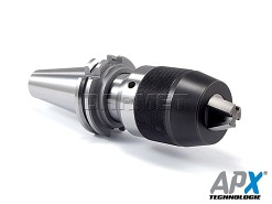 Trzpień DIN40 zintegrowany z uchwytem wiertarskim bezkluczykowym | 3-16MM - APX (7655)