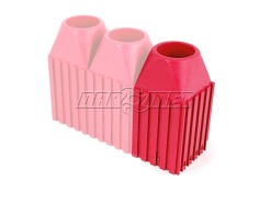 Stojak na oprawki ze stożkiem Morse MK4 | kolor czerwony (2016)