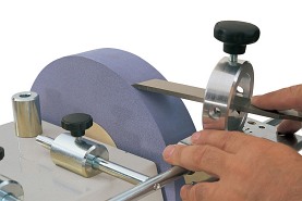 Uchwyt uniwersalny do ostrzenia dłut tokarskich skośnych, półokrągłych - HOLZSTAR 5760054