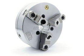 Uchwyt tokarski samocentrujący spiralny, stalowy, 3 - szczękowy: 200 MM (DIN 55027), premium - BISON BIAL (3535-200-6-P)