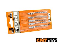 Brzeszczot do wyrzynarek z trzpieniem "T" | do drewna | głębokość cięcia 50 mm | 5 sztuk - CMT JT101AO-5