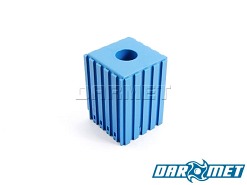 Stojak na oprawki ze stożkiem Morse MK2 kolor niebieski (2306) 50 mm x 50 mm
