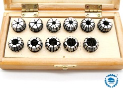 Tulejka zaciskowa ER20 | Zestaw 11 szt. - ZM KOLNO (Typ 7618)