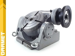 Stół obrotowy do frezarki, podziałowy (uchylny) 160 mm - DARMET DM-3441