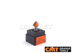 Frez bruzdujący, stożkowy 90° do drewna | 16 x 12,7 x 8 mm - CMT (915.160.11)