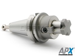 Trzpień frezarski uniwersalny BT40-27MM z końcówką ściągającą - APX (7361)