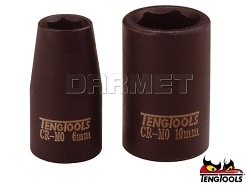 Nasadka udarowa sześciokątna 1/4" cienkościenna, 960513-C - 13 x 21,2 mm - TENGTOOLS (13243-0505)