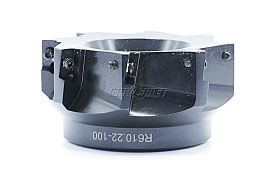 Frez składany nasadzany 100 mm walcowo-czołowy | 8-ostrzowy - R610.22-100 - PAFANA