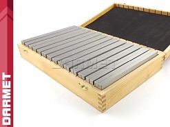 Bloczki równoległościenne | podkładki frezarskie 200 x 10 mm | zestaw 14 par |  PF 200/10 - 14/50x14 PB150-4