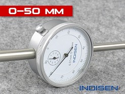 Czujnik zegarowy, długi 50/0,01MM - INDISEN (5411-0500)