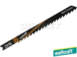 Brzeszczoty do wyrzynarek z trzpieniem "U", do drewna i tworzyw sztucznych, głębokość cięcia: 50 mm - 2 sztuki - WOLFCRAFT (WF2370000)