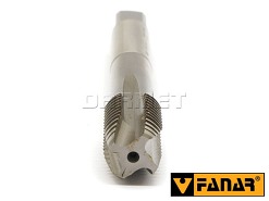 Gwintownik maszynowy wysokowydajny HSS-E, DIN 376-B - gwint metryczny zwykły M24 LH, przelotowy lewy  (Rm ≤ 800) - FANAR (D2-211101-0240)