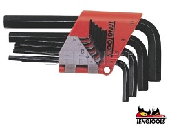 Zestaw kluczy imbusowych, 9 szt. - TENGTOOLS (11269-0102)
