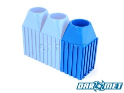 Stojak na oprawki ze stożkiem Morse MK4 | kolor niebieski (2016)