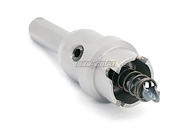 Otwornica do metalu 20 mm z węglikiem spiekanym EASY-CUT 5 z akcesoriami - KARNASCH 20.1020.020