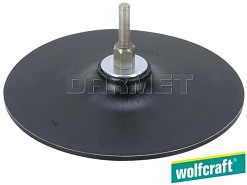 Dysk szlifierski do wiertarek elektrycznych, średnica: 125 mm - WOLFCRAFT WF2020000