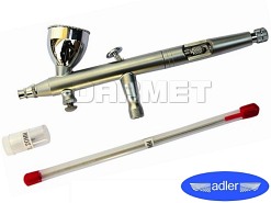 Aerograf AD-7790 z dyszami o średnicy 0,2 / 0,3MM - ADLER (0249.0)
