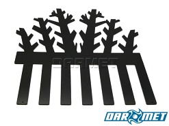 Stojak na drewno kominkowe | profil: V | blacha 3,0 mm - DARMET