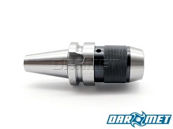Trzpień zintegrowany BT40 | oprawka z uchwytem wiertarskim bezkluczykowym | 0,5-16 mm monolit - DARMET (DM-100)