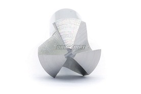 Pogłębiacz stożkowy 20,5 mm / 90° kobaltowy | chwyt walcowy | DIN 335-C HSSE - FENES