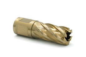 Wiertło koronowe z chwytem Weldon 3/4" | Gold-Line - 19 x 30 mm - KARNASCH 20.1260U019