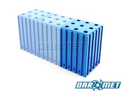 Stojak na narzędzia z chwytem walcowym | 6 mm | kolor niebieski (2003)