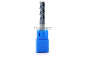 Frez 4 mm | 3-ostrzowy | uniwersalny do 45 HRC | pełnowęglikowy VHM - 0640-233-040-040