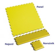 Podłoga Fortelock Industry 2020 - wzór skóra (Skin Yellow)