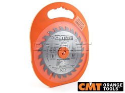 Piła tarczowa 190 x 30 mm uniwersalna do elektronarzędzi | 24 zęby - CMT (291.190.24M)