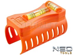 Poziomice do rur w rozmiarach 1/2”, 3/4”, 1”, 1 1/4” - 1 1/2”, 2” - 5 sztuk - NEO TOOLS (71-100)