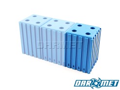 Stojak na narzędzia z chwytem walcowym | 8 mm | kolor niebieski (2004)