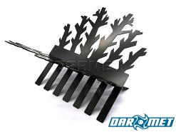 Stojak na drewno kominkowe | profil: V | blacha 3,0 mm - DARMET