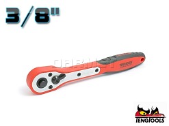 Grzechotka z trzpieniem chwytowym stałym 3800FRP, z chwytem kwadratowym 3/8" - TENGTOOLS (7429-0206)