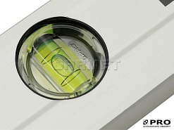 Poziomica 60CM ze wskaźnikami poziomu i pionu PRO800 ENDURANCE PLUS SZARA - PRO (3-01-01-B2-060)