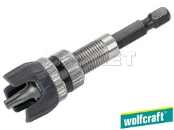 Uchwyt do koncówek z magnesem i ogranicznikiem głębokości - WOLFCRAFT WF6961000