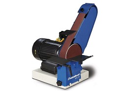 Szlifierka taśmowa i talerzowa BTS 51 z wychylnym ramieniem | 750 W - METALLKRAFT 3700051