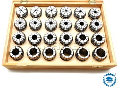 Tulejka zaciskowa ER40 | 2 - 26 mm | Zestaw 24 szt. - ZM KOLNO (Typ 7618)