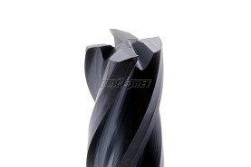 Frez 7 mm pełnowęglikowy | 4-ostrzowy | długi | DIN6527-L | VHM AlTiN - DARMET