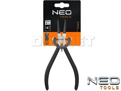 Szczypce do pierścieni osadczych wewnętrznych, wygięte, długość: 170MM - NEO TOOLS (01-044)