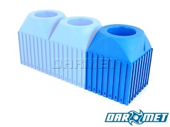 Stojak na oprawki narzędziowe SK40 | ISO40 ; DIN40 ; BT40 | kolor niebieski (2017)