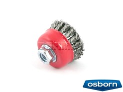 Szczotka druciana doczołowa, średnica: 65MM, gwint: M14 - OSBORN (0088 608 151)