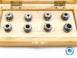 Tulejka zaciskowa ER16 | Zestaw 8 szt. | Typ 7618 - ZM KOLNO 0642-176-180-808