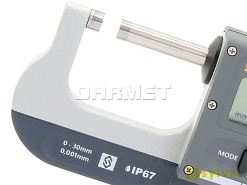 Mikrometr elektroniczny zewnętrzny S_Mike Pro IP67 | 0 - 30 mm | 0,001 mm - SYLVAC 803.0300