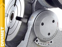 Stół obrotowy do frezarki, podziałowy (uchylny) - 250 mm - DARMET DM-3441