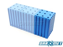 Stojak na narzędzia z chwytem walcowym | 4 mm | kolor niebieski (2001)